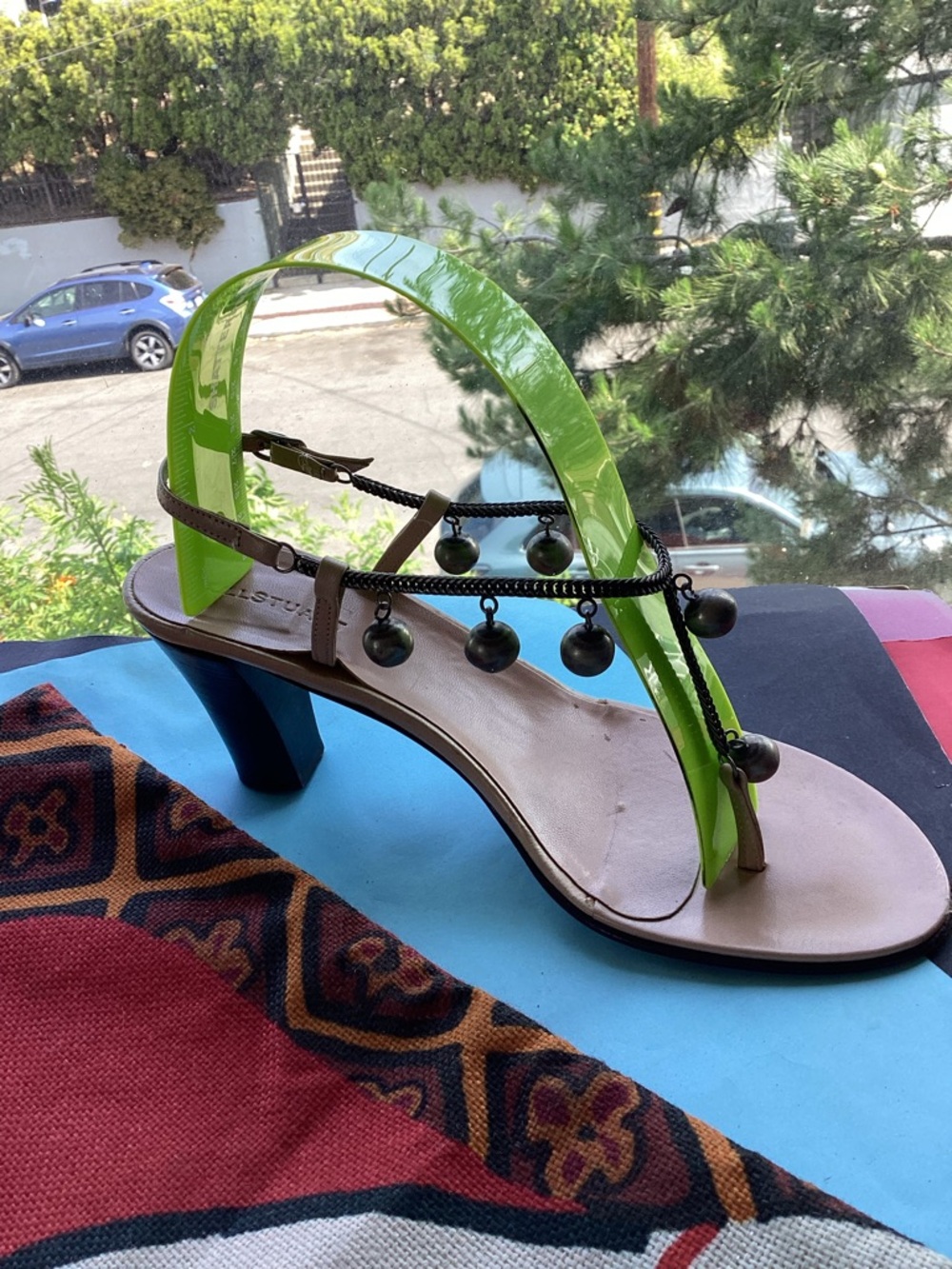 Jill Stuart  toe post heel sandals